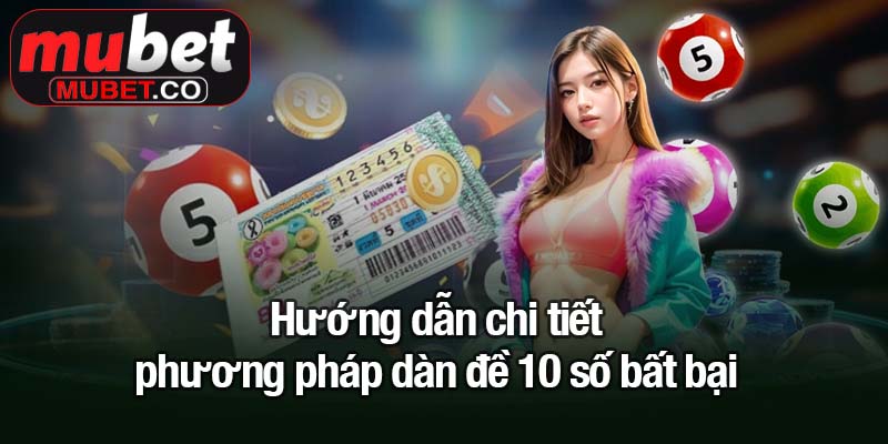 Dàn đề 10 số - Giải pháp tối ưu cho người chơi thông minh 3 Hướng dẫn chi tiết phương pháp dàn đề 10 số bất bại